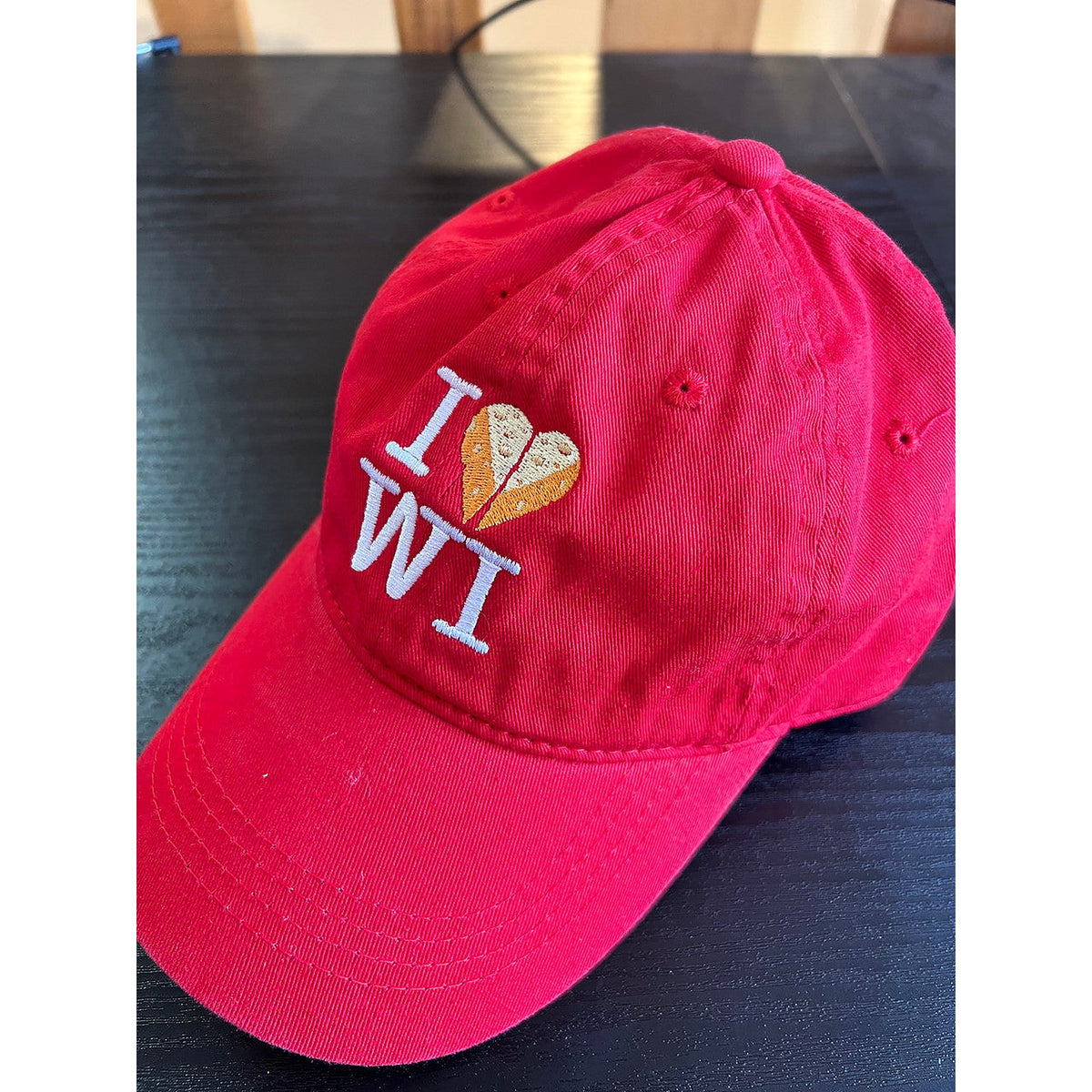 "I love WI Cheese" hat